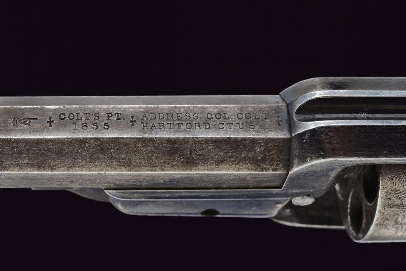 Colt Model 1855 Sidehammer Pocket Revolver "Root Model" in cassetta