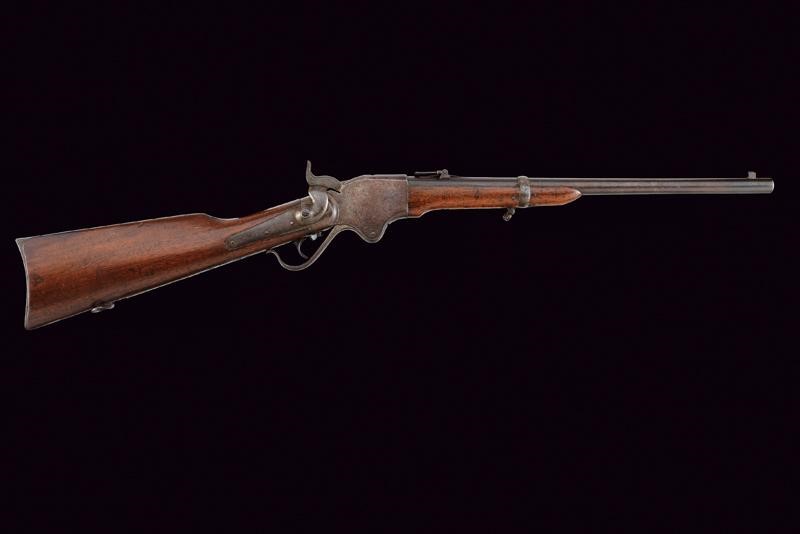 Spencer Repeating Carbine Model 1865 con Timbri D'ispezione Militare