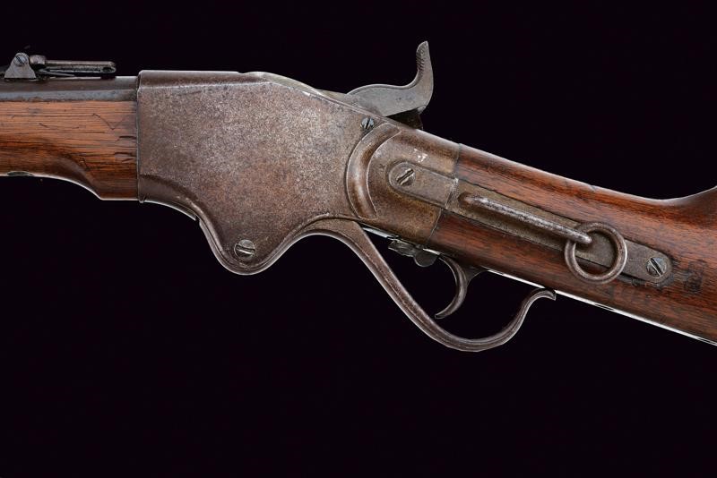 Spencer Repeating Carbine Model 1865 con Timbri D'ispezione Militare