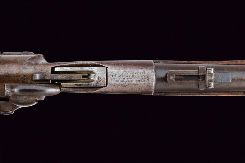 Spencer Repeating Carbine Model 1865 con Timbri D'ispezione Militare