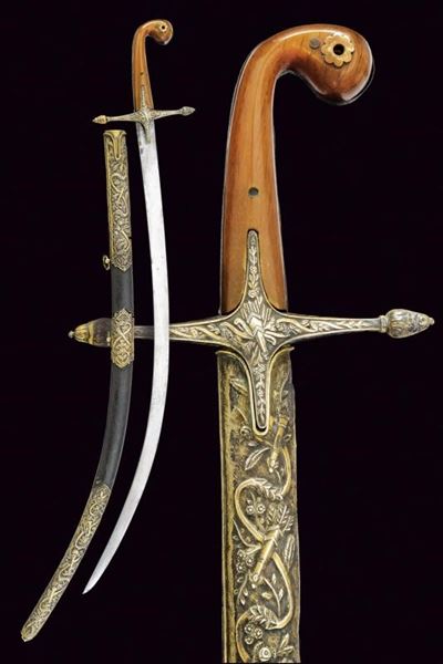 Shamshir con Fornimenti in Argento