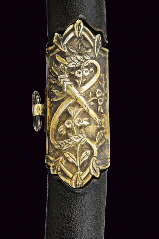 Shamshir con Fornimenti in Argento