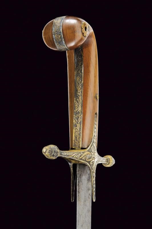 Shamshir con Fornimenti in Argento