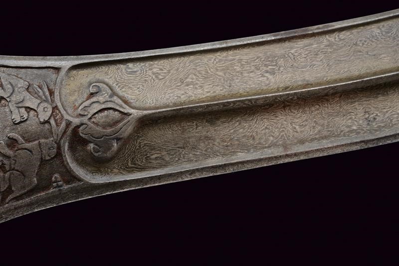 Bel Kandshar con Fodero Decorato in Argento