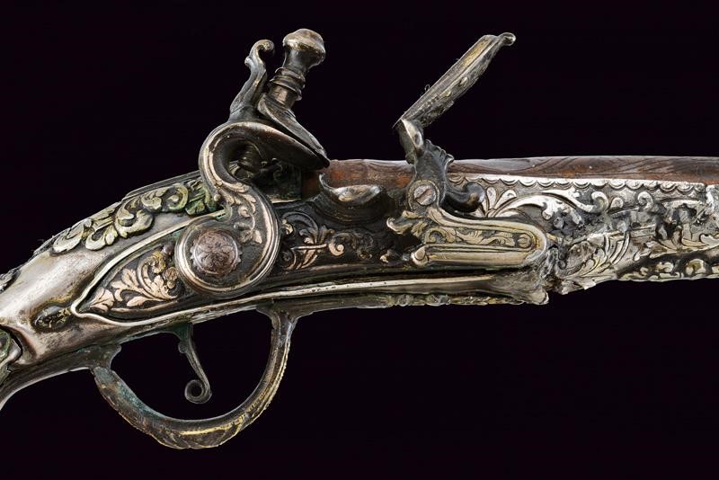Interessante Pistola a Pietra Focaia