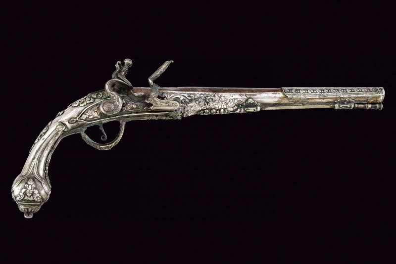Interessante Pistola a Pietra Focaia