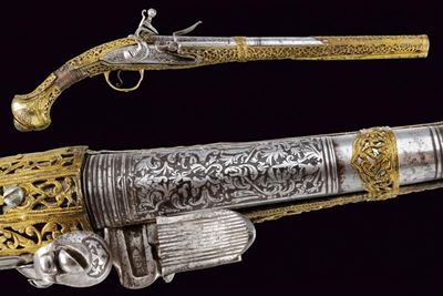 Bellissima Pistola a Pietra Focaia