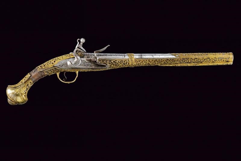 Bellissima Pistola a Pietra Focaia