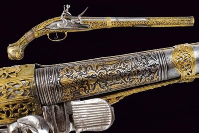 Bellissima Pistola a Pietra Focaia