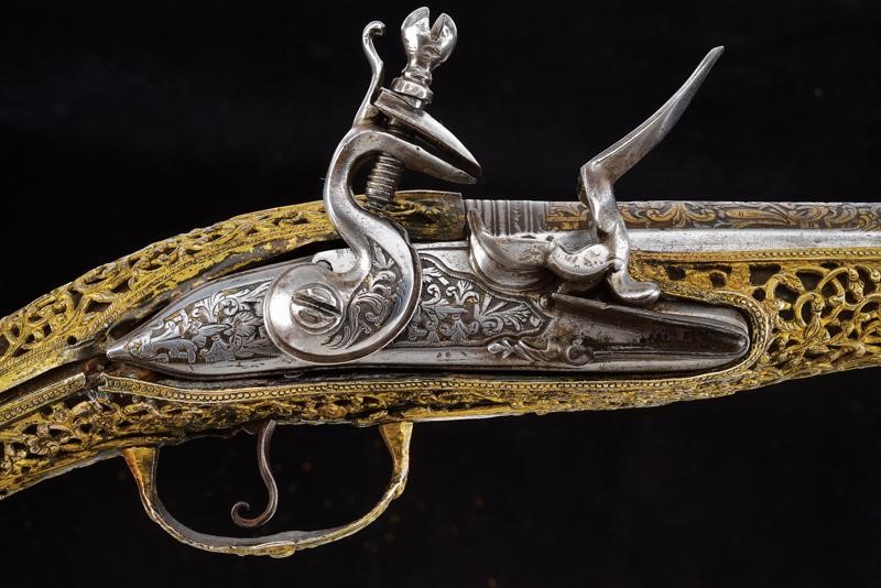 Bellissima Pistola a Pietra Focaia