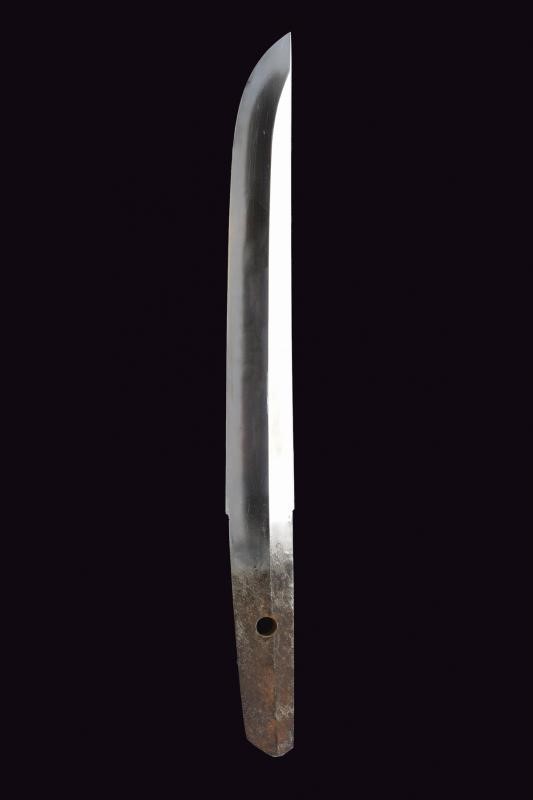 Tanto in Koshirae Aikuchi Tsugaru-nuri