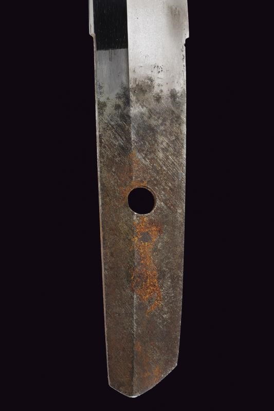 Tanto in Koshirae Aikuchi Tsugaru-nuri