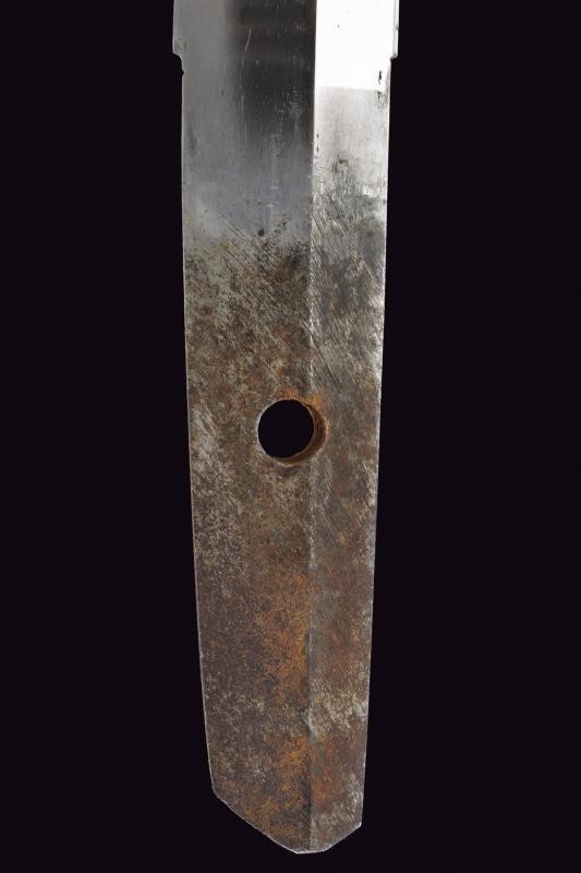 Tanto in Koshirae Aikuchi Tsugaru-nuri