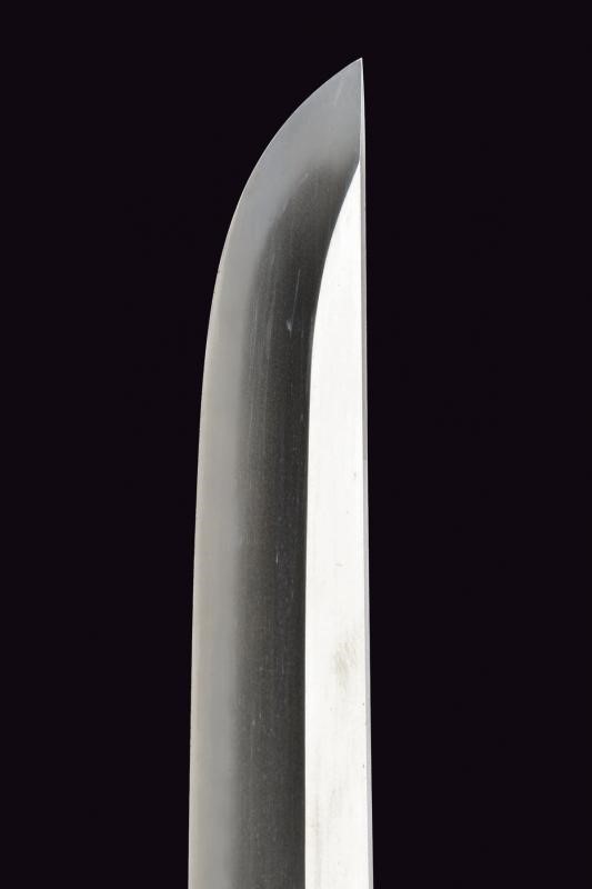 Tanto in Koshirae Aikuchi Tsugaru-nuri