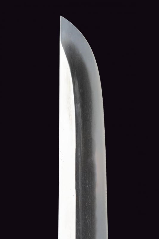 Tanto in Koshirae Aikuchi Tsugaru-nuri