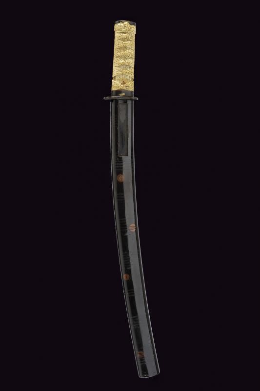 Tanto in Koshirae da Wakizashi, Mei: Sukesada