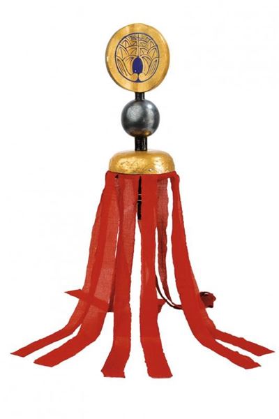 Umajirushi (puntale di Bandiera) con "daki-myouga" Mon