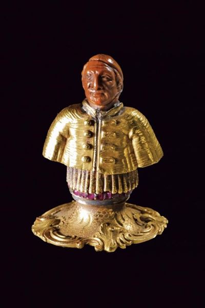Piccolo Busto di San Carlo Borromeo