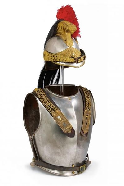 Elmo e Busto da Ufficiale, Secondo Impero