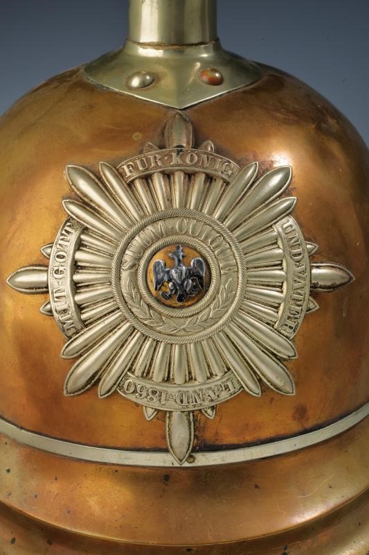Elmo Incompleto da Truppa del Reggimento "garde Du Corps"