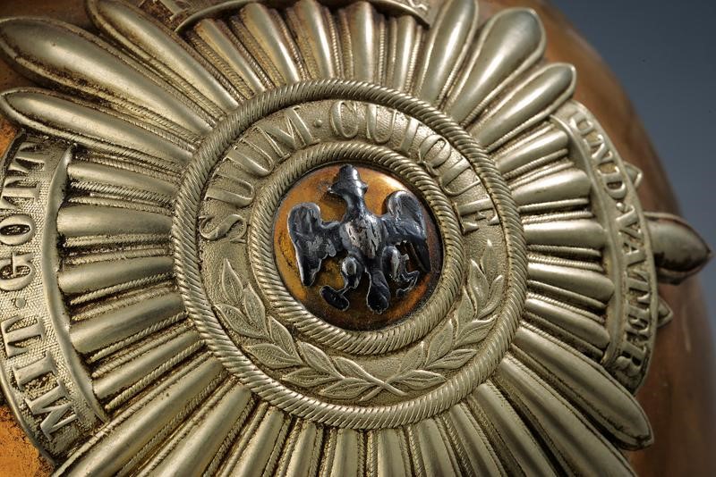 Elmo Incompleto da Truppa del Reggimento "garde Du Corps"