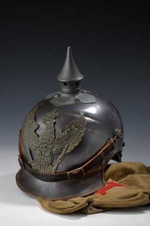 A 1905 model "Jaeger zu Pferde" trooper's helmet