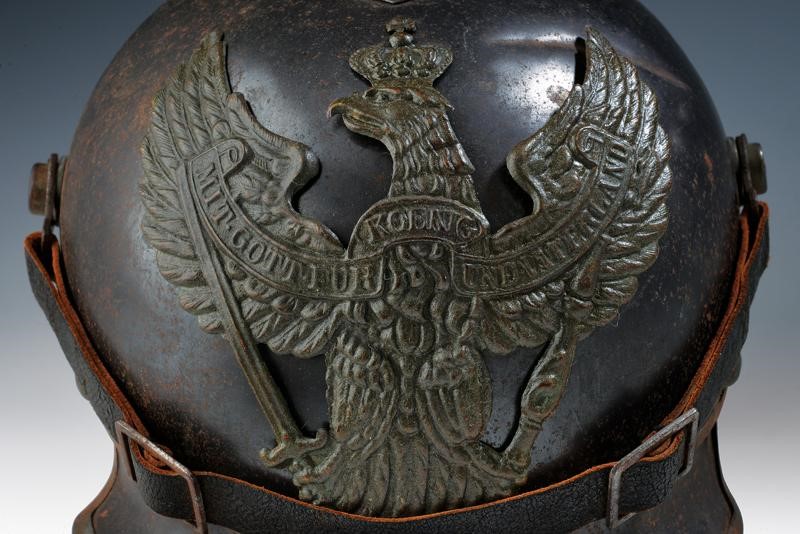 Elmo da Truppa dei Reggimenti "jaeger Zu Pferde" Mod. 1905