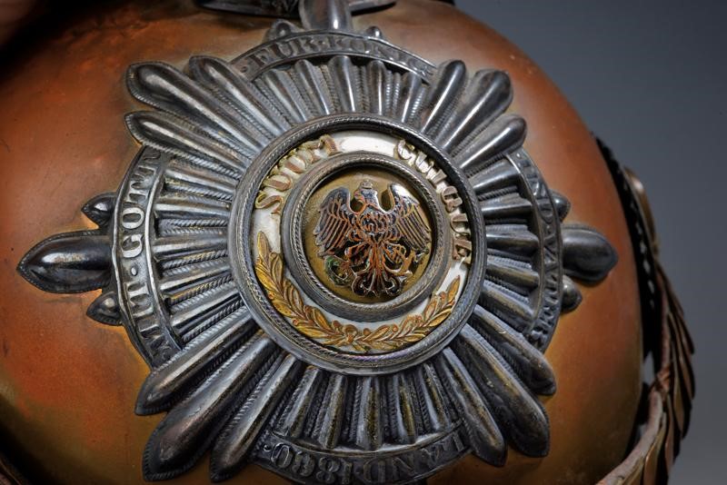 Elmo da Ufficiale del Reggimento "garde Du Corps"