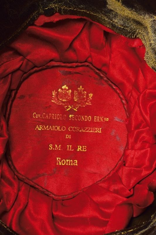 Elmo da Ufficiale dei Corazzieri