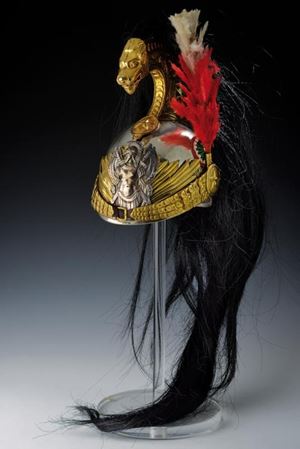 A curaisser trooper's helmet