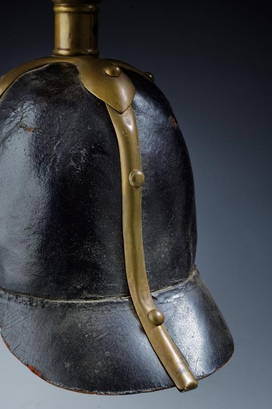 Raro Elmo da Truppa Mod. 1844 del 15° Reggimento di Fanteria