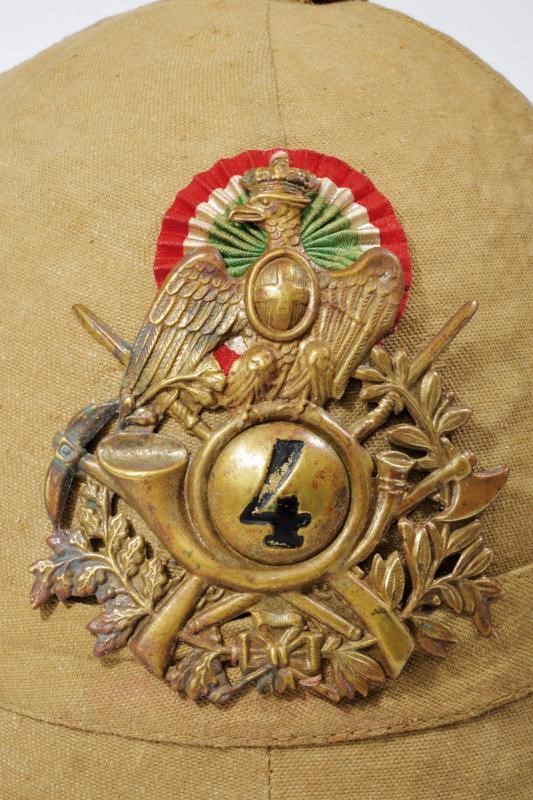 Casco Coloniale da Ufficiale degli Alpini