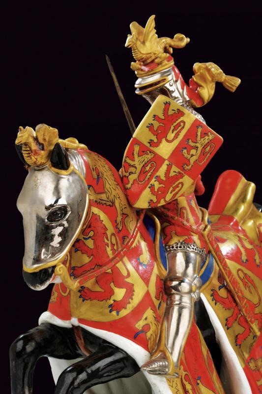 Statua in Porcellana Raffigurante Owain Ap Gruffydd Detto Owain Glyndŵr