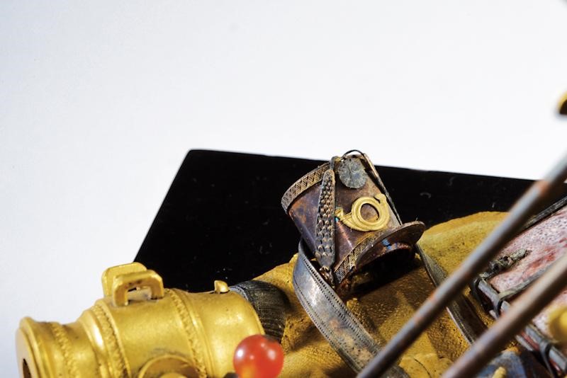 Straordinario Trofeo D'armi in Miniatura