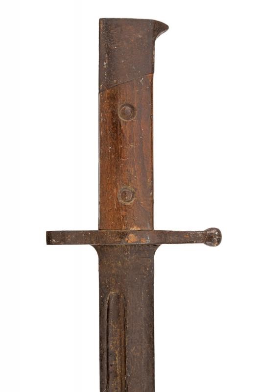 Scultura Commemorativa Lavorata a Effigiare la Baionetta Modello 1891