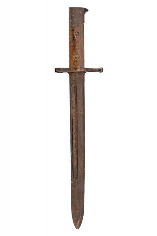 Scultura Commemorativa Lavorata a Effigiare la Baionetta Modello 1891