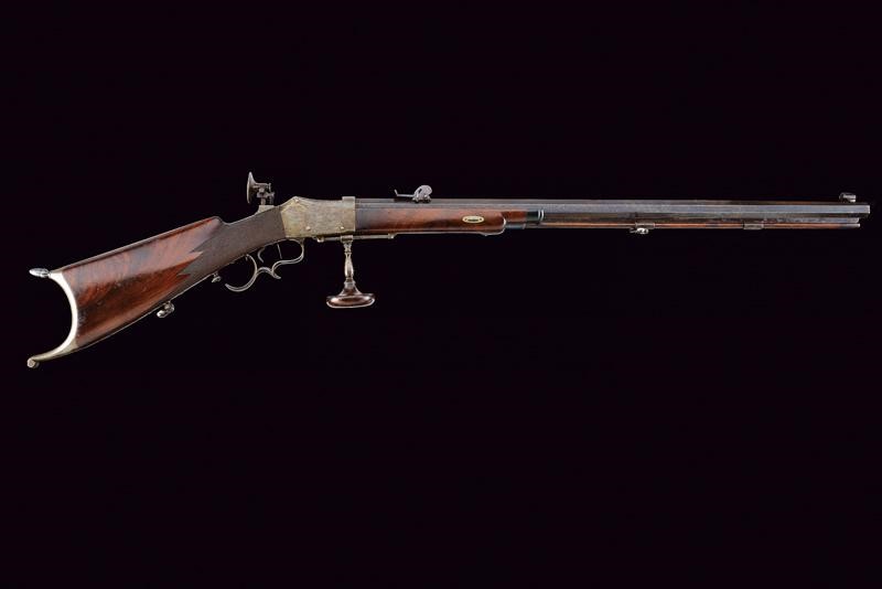 Rara Carabina da Tiro con Sistema Martini di Georgio Müller