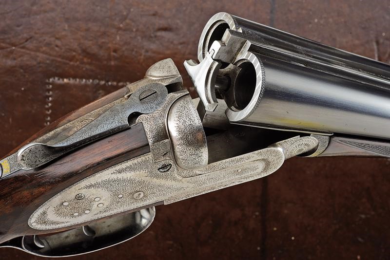 Interessante Doppietta di Charles Boswell Mod. Hh in Cassetta