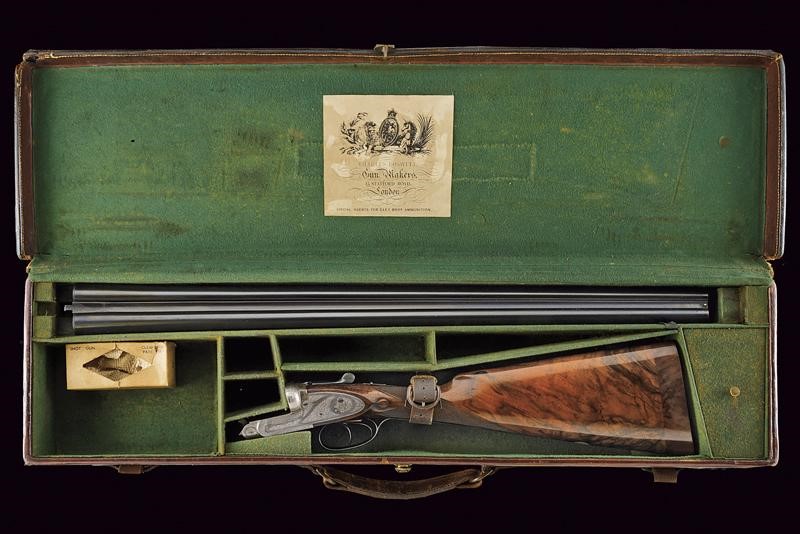 Interessante Doppietta di Charles Boswell Mod. Hh in Cassetta