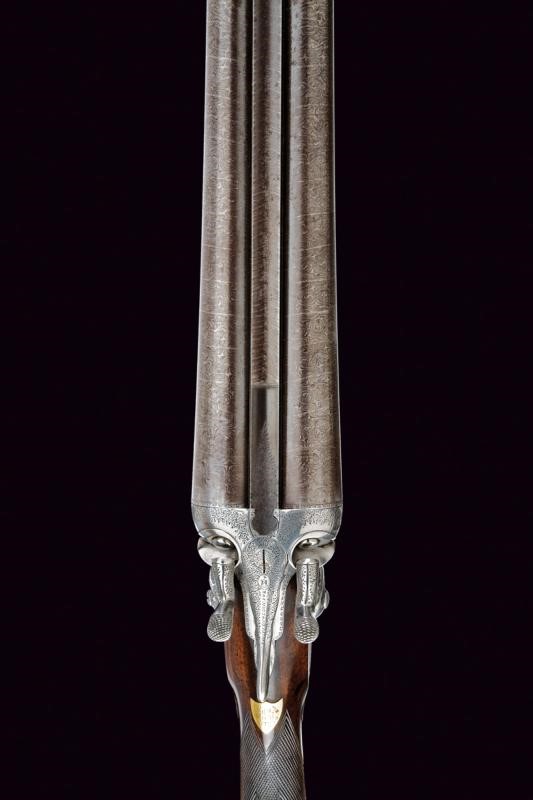 Bellissima Doppietta a Percussione Centrale a Cani Esterni di W. & C. Scott & Sons