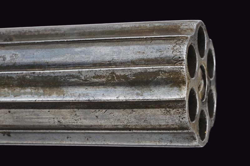 Pepperbox Revolver a Luminello di Manton in Cassetta