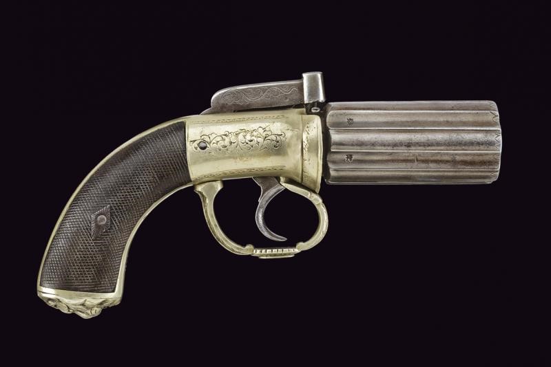 Pepperbox Revolver a Luminello di Egg