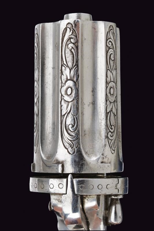 Raro Pepperbox-revolver a Percussione Anulare