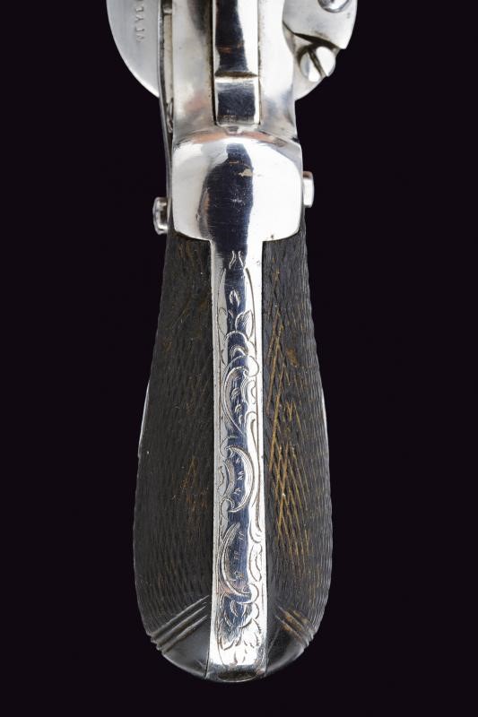 Raro Pepperbox-revolver a Percussione Anulare