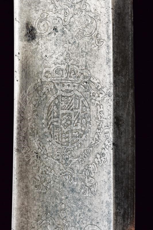 Sciabola da Colonnello Onorario degli Ussari della Guardia Appartenuta al Re Francesco II
