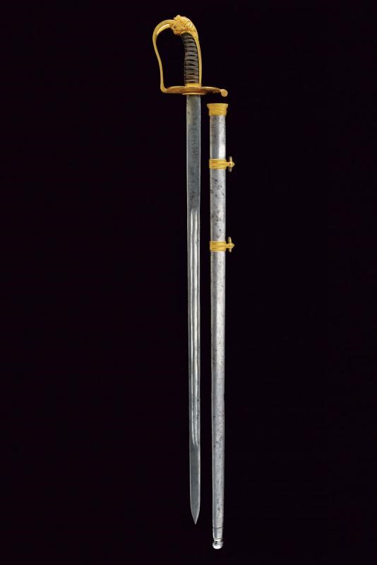 Spada da Ufficiale Subalterno della Guardia Civica Mod. 1847
