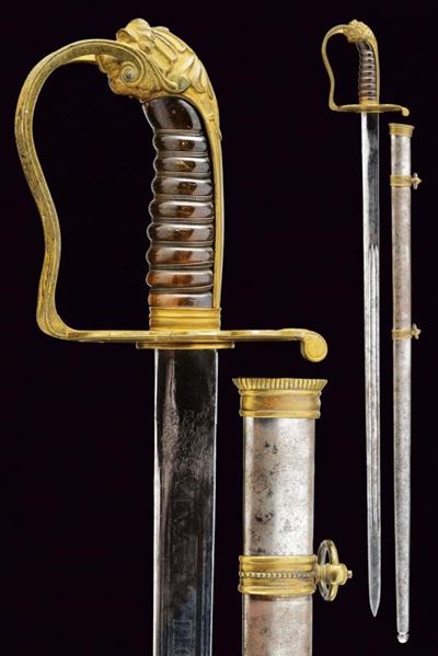 Spada da Ufficiale della Guardia Civica Mod. 1847