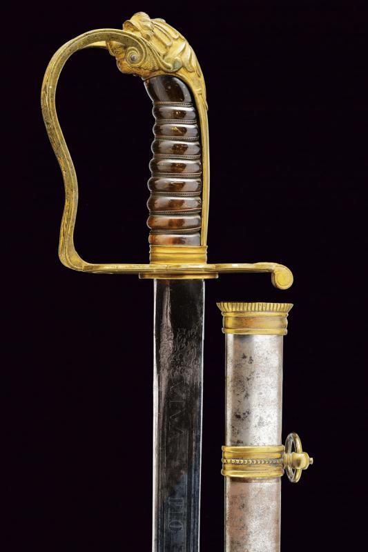 Spada da Ufficiale della Guardia Civica Mod. 1847