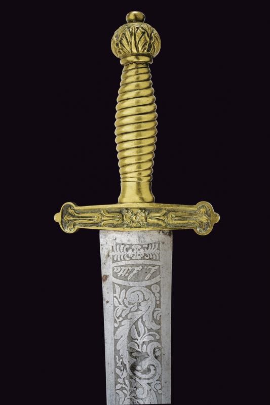 Interessante Daga della Guardia Nazionale di Milano Mod. 1848