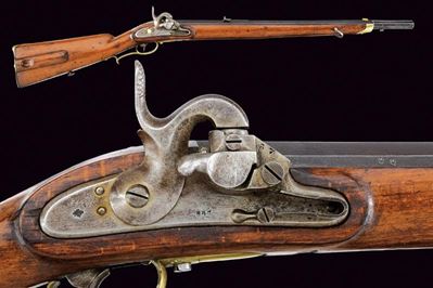 Raro Jagerstutzen Mod. 1842 con Sistema Augustin